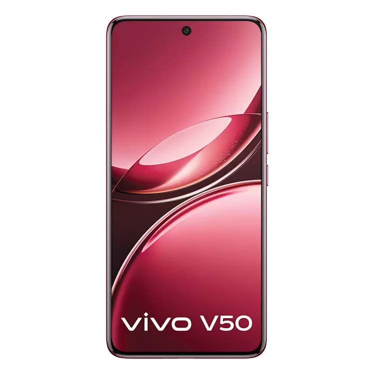Vivo V50 5G 19 vivo v50 5g Rose Red front