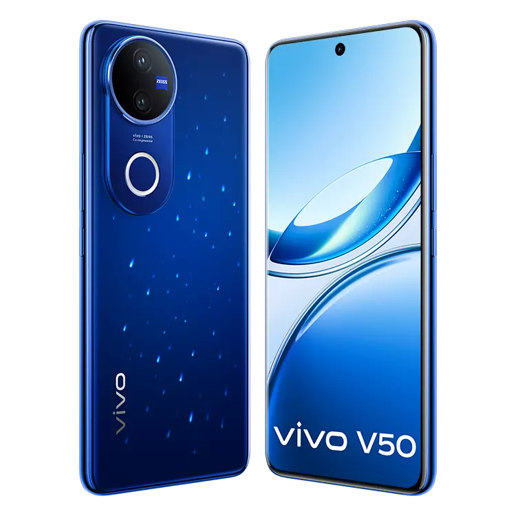 Vivo V50 5G 12 vivo v50 5g Starry Night back front