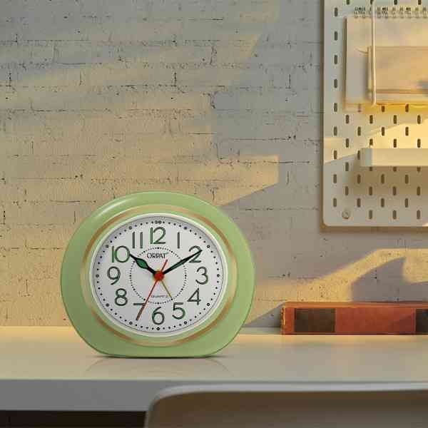 Time Piece Bell Alarm Clock TBM-747 Parrot Green/Pink/Telephone Blue/Light Pink 2 Time Piece Bell Alarm Clock TBM-747 Parrot Green