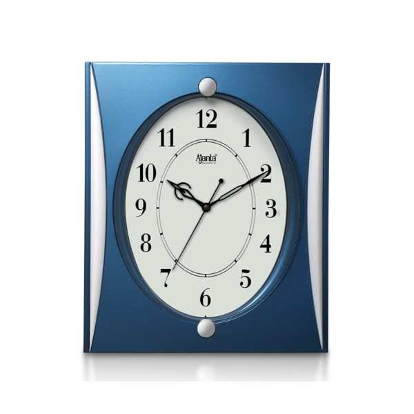 Ajanta Wall Clock – Simple Clock – 1707 2 Ajanta-Wall-Clock-–-Simple-Clock-–-1707-Blue