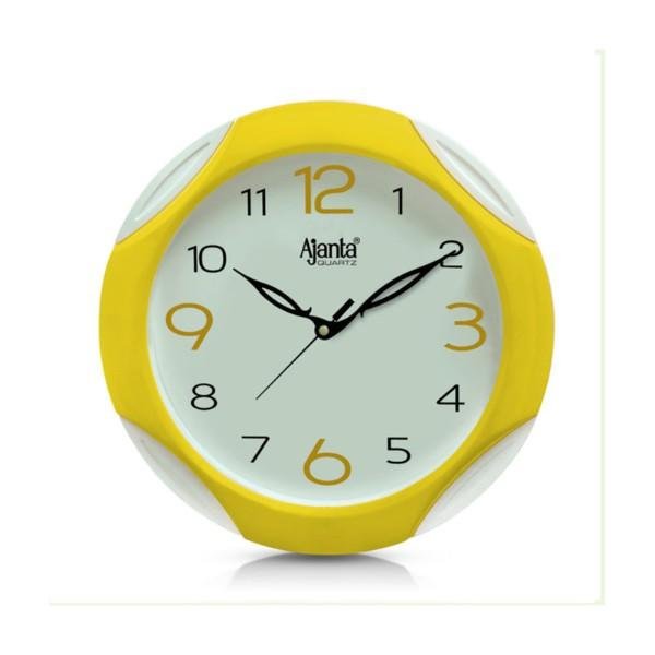 Ajanta Wall Clock – Simple Clock – 2117 4 Ajanta-Wall-Clock-–-Simple-Clock-–-2117-Yellow