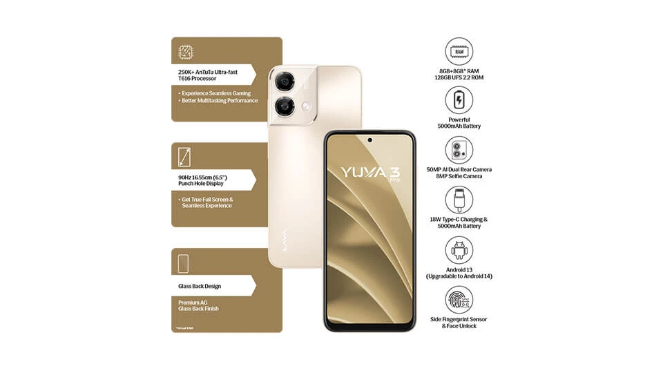 LAVA YUVA 3 Pro 9 LAVA YUVA 3 Pro - Image 9