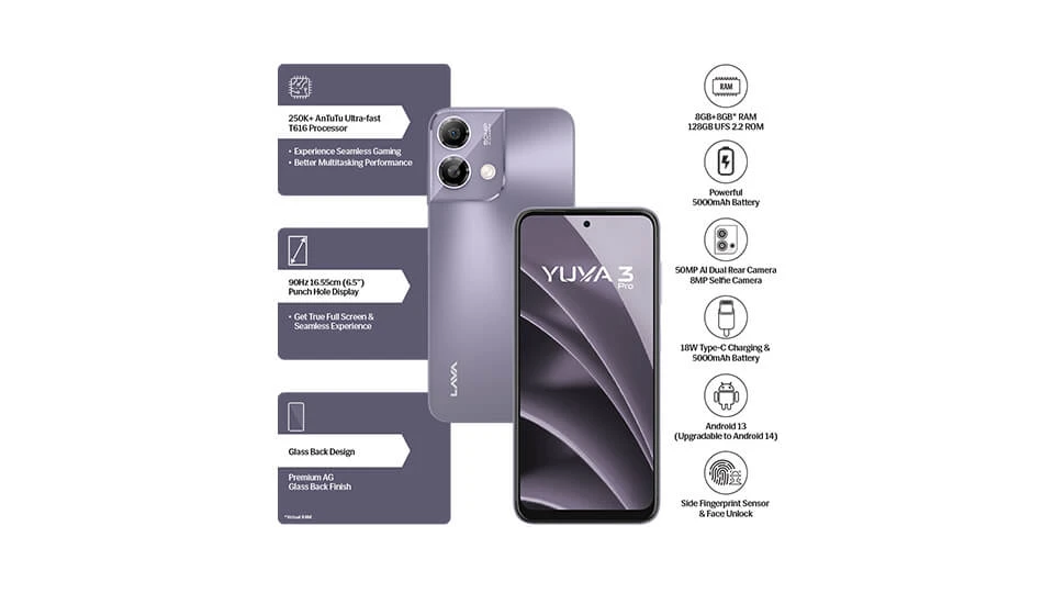 LAVA YUVA 3 Pro 3 LAVA YUVA 3 Pro - Image 3