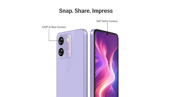 LAVA Yuva Smart 3 Lava Yuva Smart Glossy Lavender1