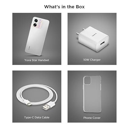 LAVA Yuva Smart 12 Lava Yuva Smart Glossy white box conent