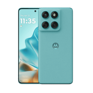 Motorola Edge 60 fusion PANTONE Amazonite front back