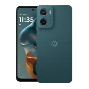 Motorola moto g05 forest green front back