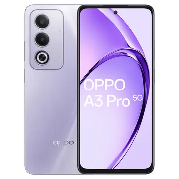 OPPO A3 Pro 5G (CPH2665) 1 OPPO A3 PRO 5G Moonlight Purple front back