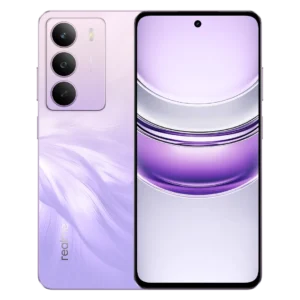 Realme P3 Lite 5G Purple Blossom front back