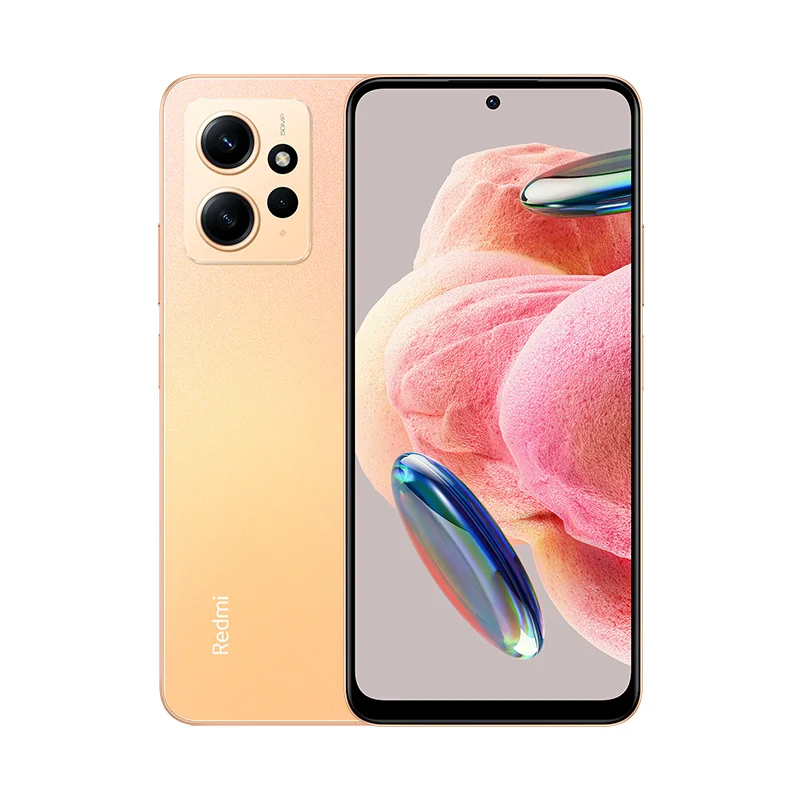 Redmi Note 12 2 Redmi Note 12 Sunrise Gold front back