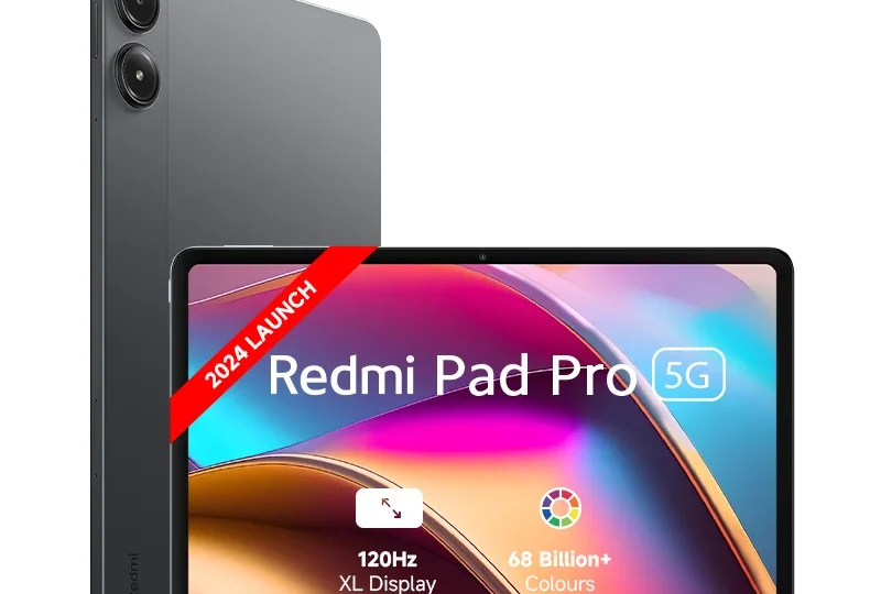 Redmi Pad Pro 5G Graphite Grey front Back1