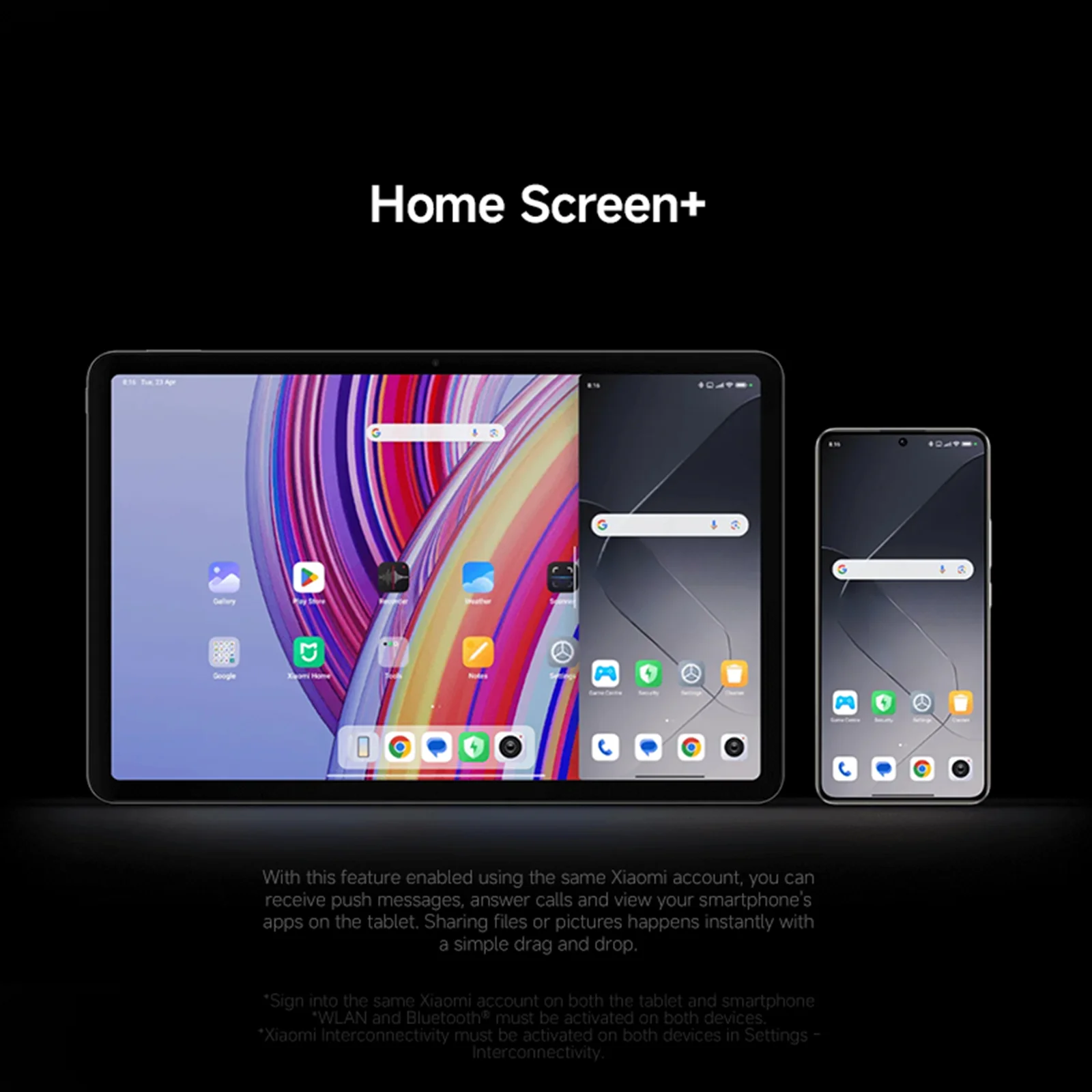 Redmi Pad Pro 5G 13 Redmi Pad Pro 5G Home Screen