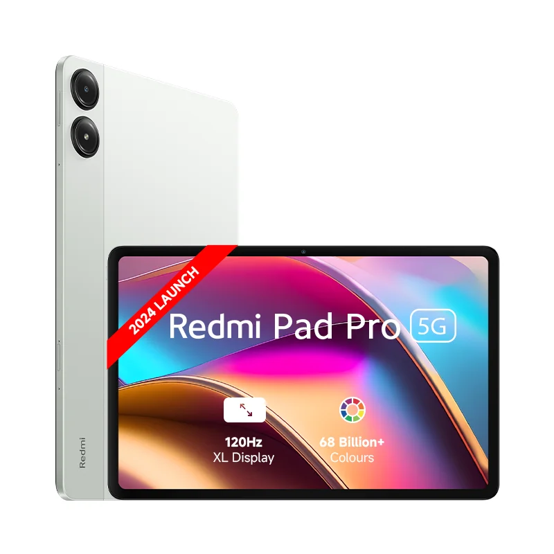 Redmi Pad Pro 5G 17 Redmi Pad Pro 5G Quick Silver front Back