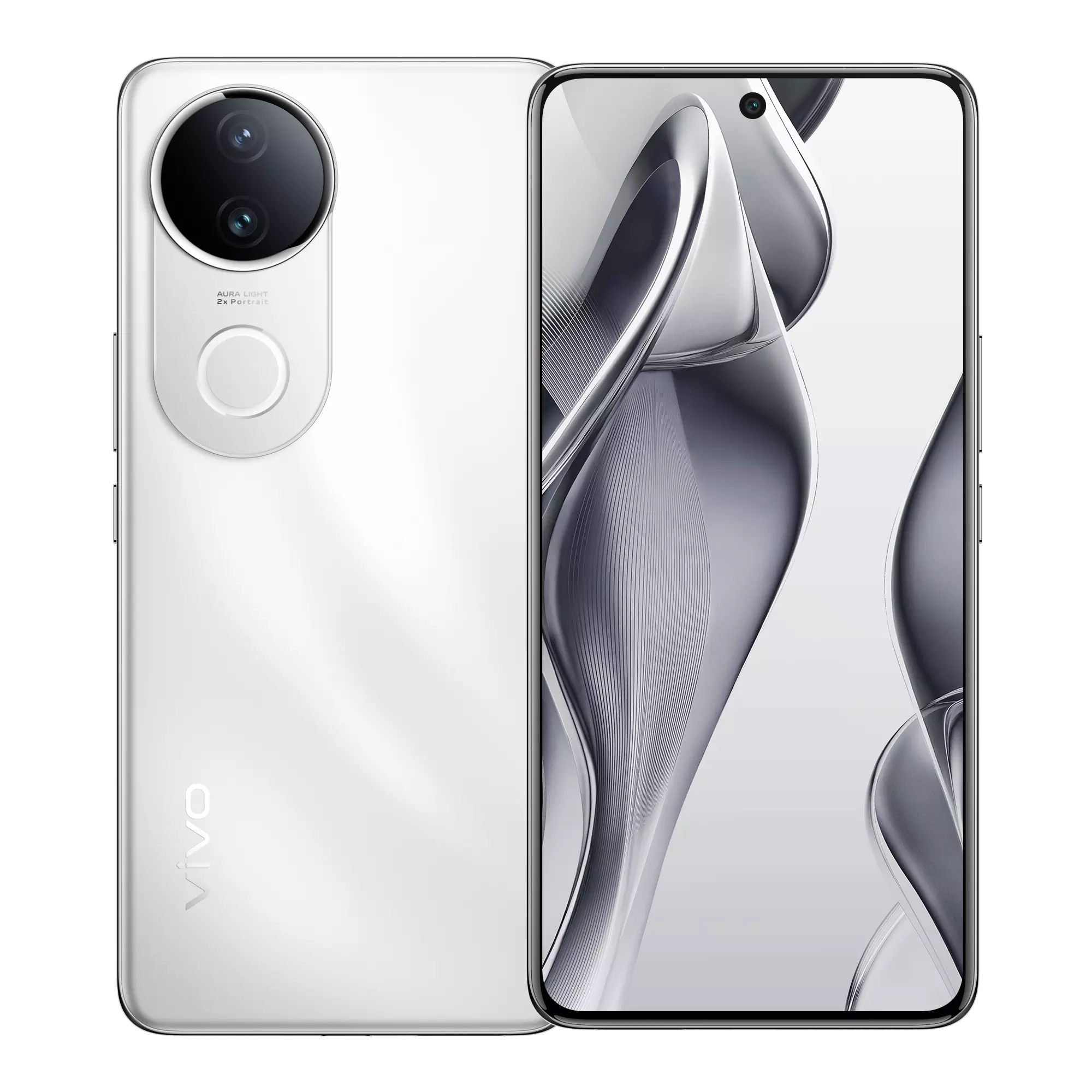 VIVO V50e 5G 2 VIVO V50e 5G Pearl White front back