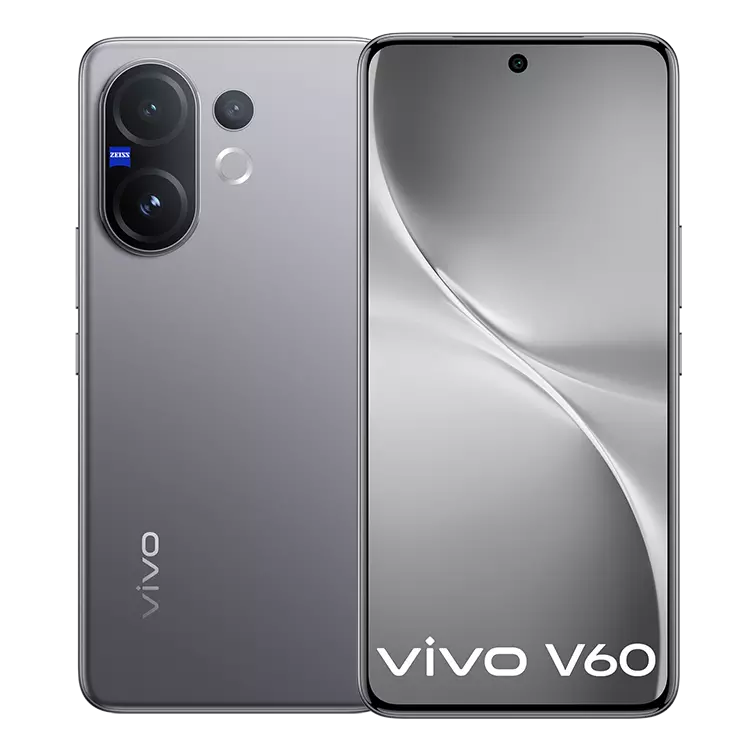 VIVO V60 5G 8 VIVO V60 5G MIST GRAY front back