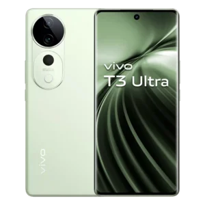 Vivo T3 Ultra Frost Green front back