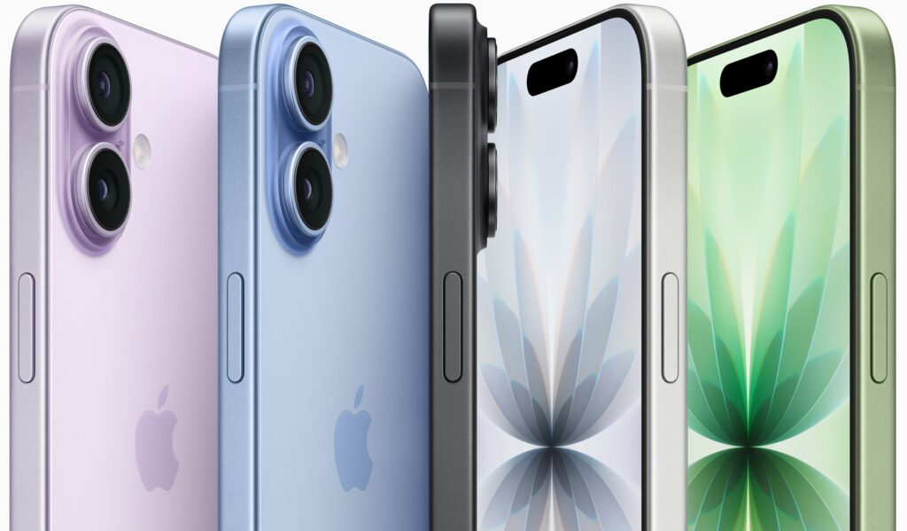 📱 iPhone 16 vs iPhone 17 – Complete Comparison of All Variants & Buying Guide (2026) 5 Apple iPhone 17 color lineup showing the full range of available colors.