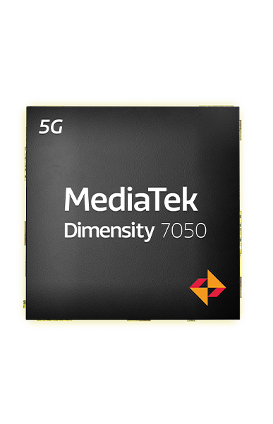 MediaTek Dimensity 7050 processor with 6nm efficiency, 200MP camera support, and 5G connectivity