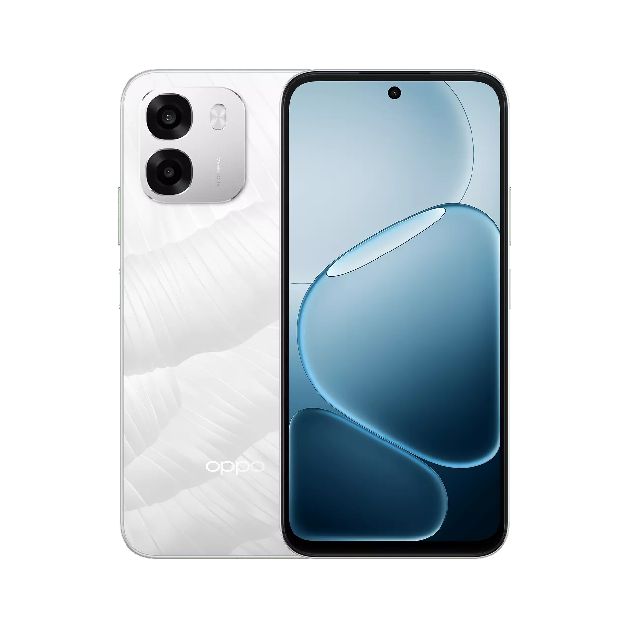 OPPO A6 5G 15 OPPO A6 5G Front Back Ice White
