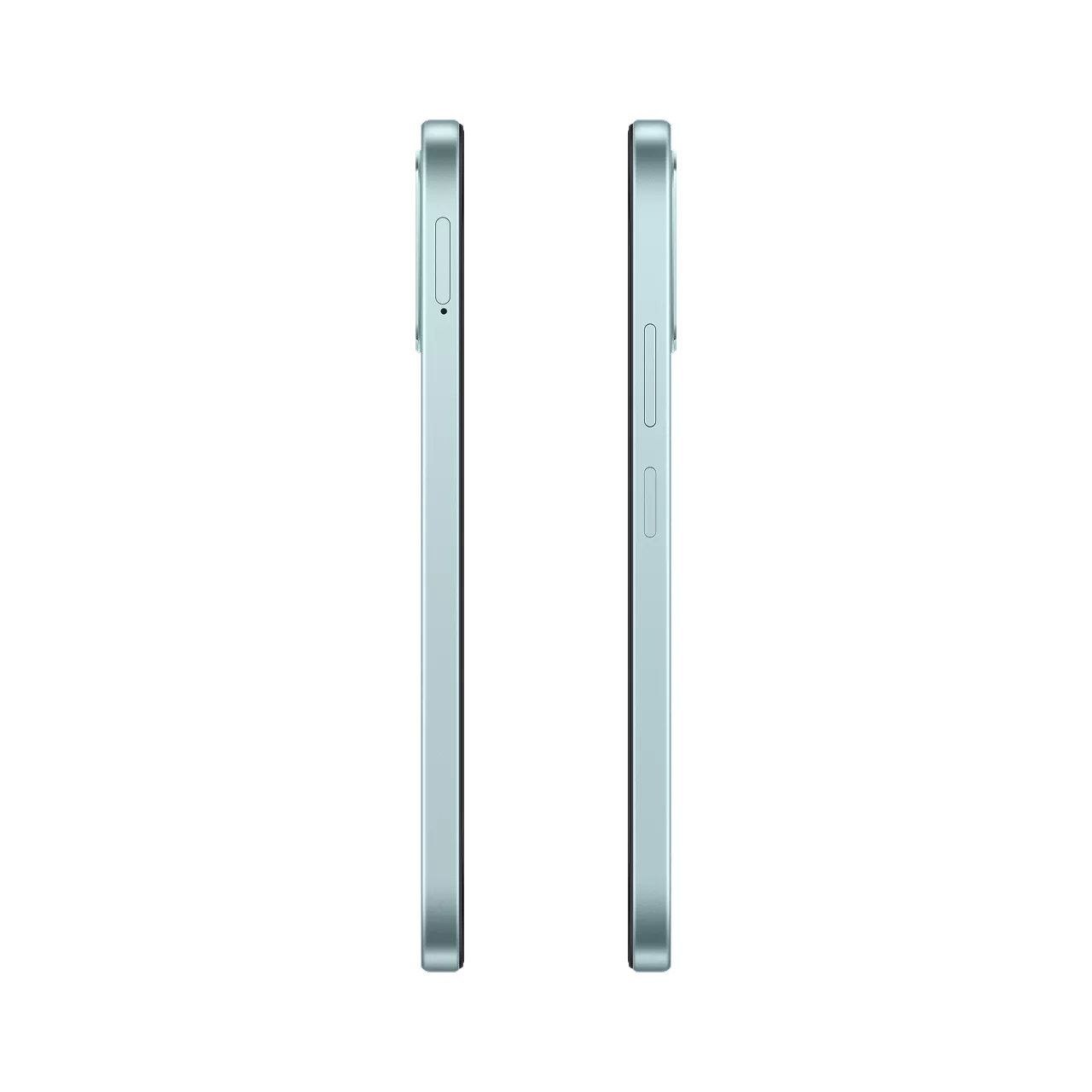 OPPO A6x (4G) 5 OPPO A6X 4G smartphone in ice blue color side view