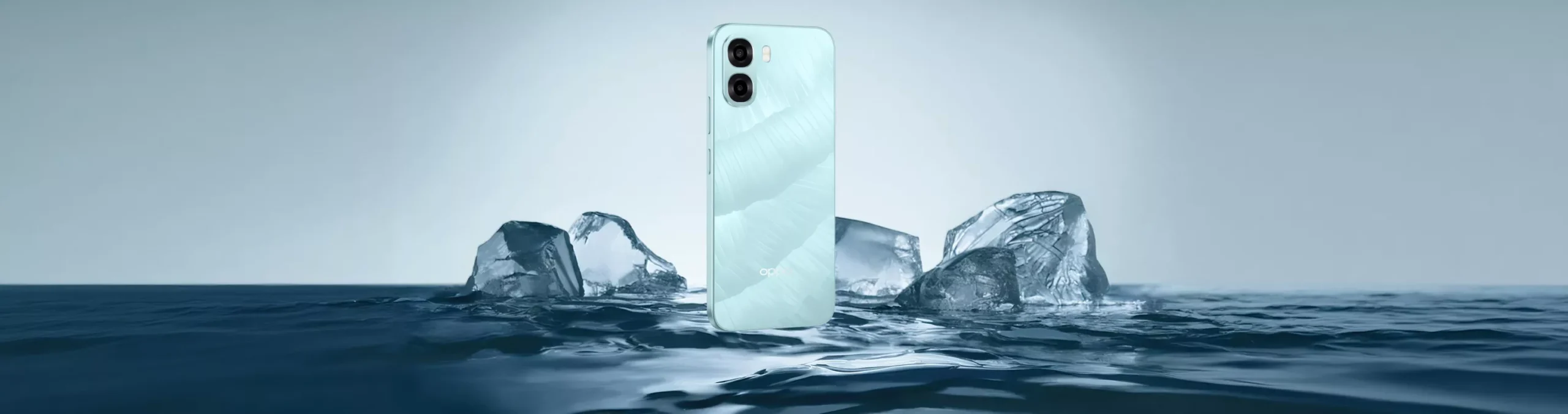 OPPO A6x (4G) 3 OPPO A6X 4G smartphone in ice blue color