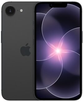 📱 iPhone 16 vs iPhone 17 – Complete Comparison of All Variants & Buying Guide (2026) 16 Apple iPhone 17e Black front and back
