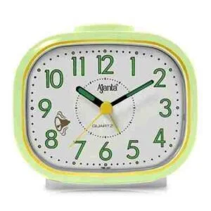 Beyond the Smartphone: The Timeless Engineering of the Orpat TBM-647 4 Time Piece Bell Alarm Clock TBM‑647 Parrot Green
